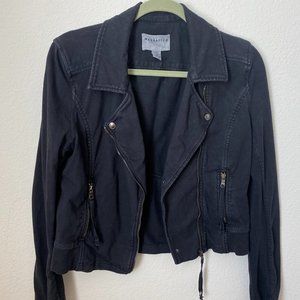 Anthropologie Marrakech Black Moto Jacket